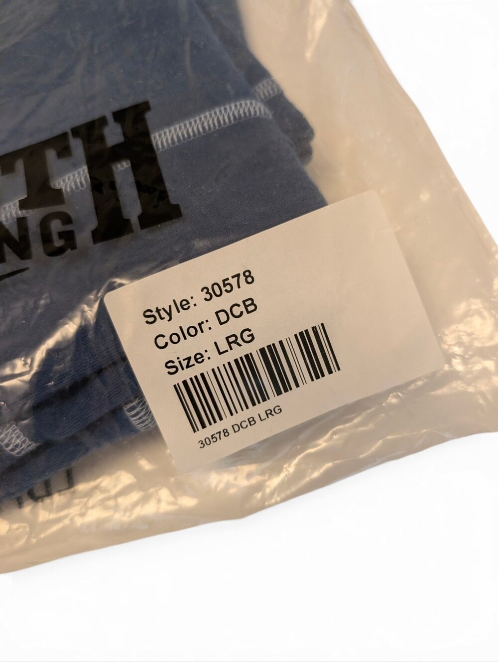 DULUTH TRADING Wool Base Layer Wickerino Leggings Side Pockets Blue Large - Picture 5 of 11